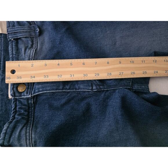 Free People Stillwater Jeans Low Rise Slim Flare Sz 31 NEW We The Free Split Hem - Picture 4 of 15